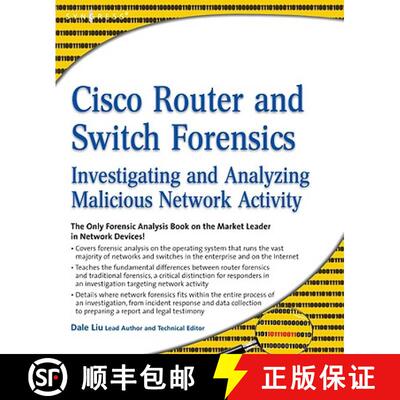 预订 Cisco Router and Switch Forensics: Investigating and Analyzing Malicious Network Activity [9781597494182]