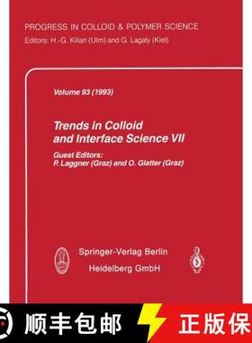 【3-4周达】Trends in Colloid and Interface Science VII [9783662160527]