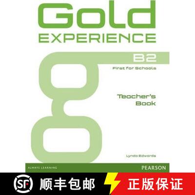 【3-4周达】Gold Experience B2 Teacher's Book [9781447973744]