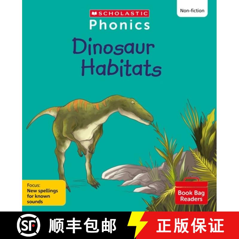 【3-4周达】Dinosaur Habitats (Set 12) Matched to Little Wandle Letters and Sounds Revised [9780702321160]