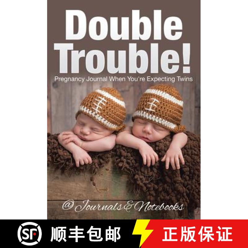 【3-4周达】Double Trouble! Pregnancy Journal When You're Expecting Twins [9781683266839]
