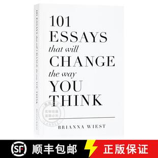 现货 改变你想法的101篇文章 101 Essays That Will Change The Way You Think [9781945796067]