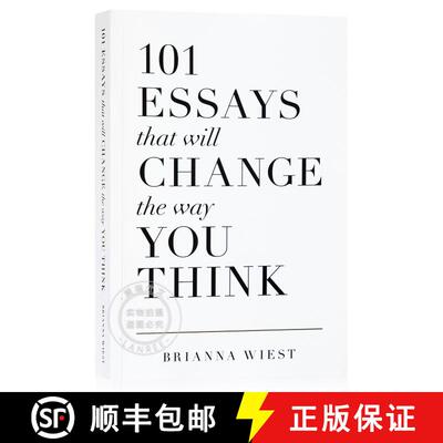 【3-4周达】改变你想法的101篇文章 101 Essays That Will Change The Way You Think [9781945796067]