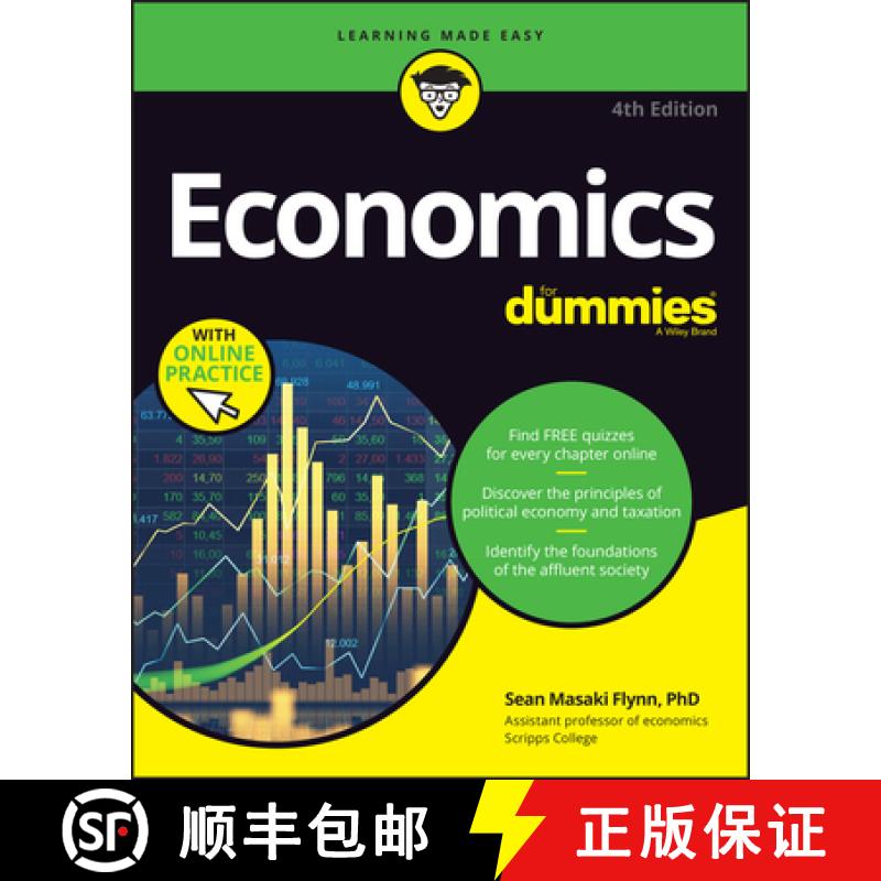 【3-4周达】Economics For Dummies, 4th Edition (+ Chapter Qui zzes Online) [9781394161331]