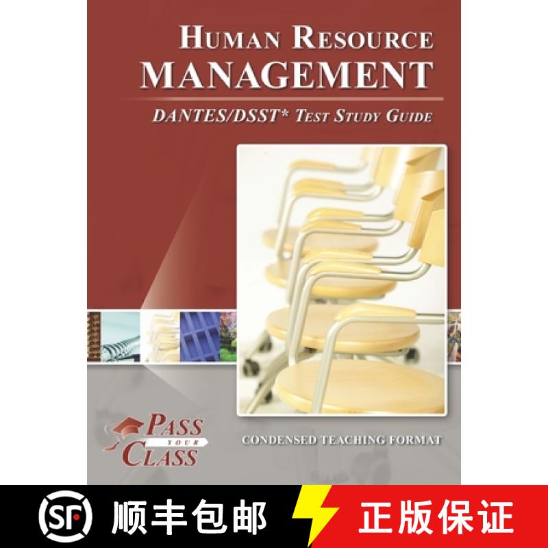 【2-3周达】Human Resource Management DANTES/DSST Test Study Guide [9781614336709]