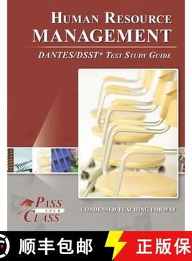 【3-4周达】Human Resource Management DANTES/DSST Test Study Guide [9781614336709]
