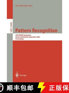 【3-4周达】Pattern Recognition : 24th DAGM Symposium, Zurich, Switzerland, September 16-18, 2002, Pro... [9783540442097]