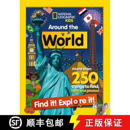 【3-4周达】Around the World Find it! Explore it!: More Than 250 Things to Find, Facts and Photos! [9780008421908]