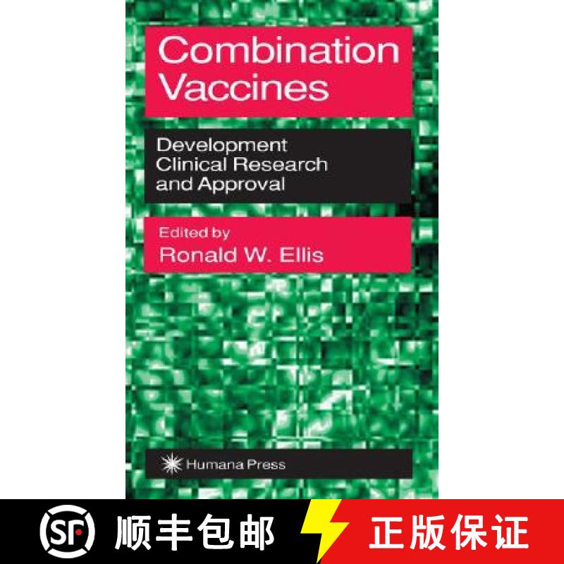 【3-4周达】Combination Vaccines: Development, Clinical Research, and Approval [9780896037175]
