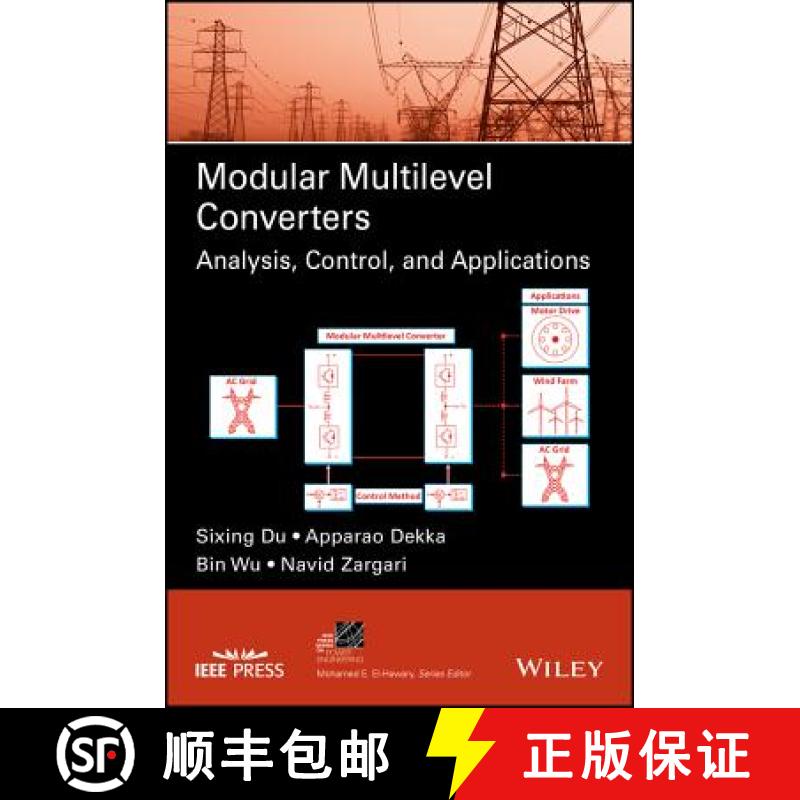 【3-4周达】Modular Multilevel Converters: Analysis, Control, And Applications [Wiley能源] [9781119366300]
