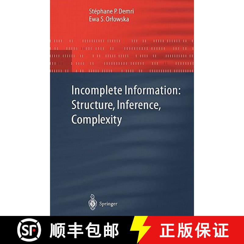 【3-4周达】Incomplete Information: Structure, Inference, Complexity [9783642075407]