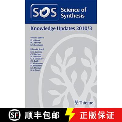【3-4周达】精装 Science of Synthesis 2010: Volume 2010/3: Knowledge Updates 2010/3 [9783131541611]