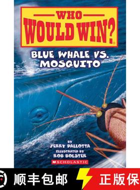 【3-4周达】Blue Whale vs. Mosquito (Who Would Win? #29) [9781339000947]