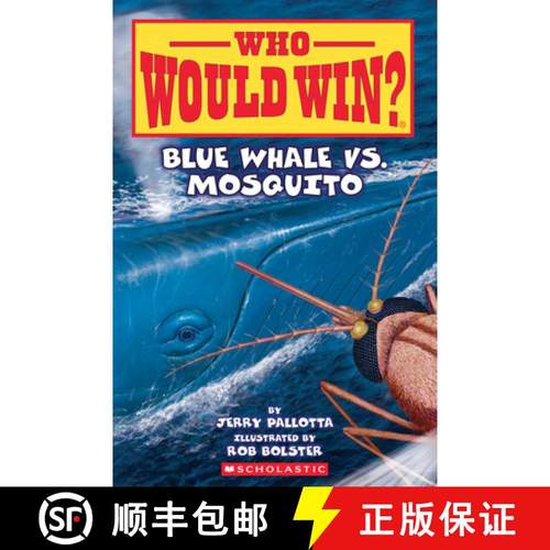 【3-4周达】Blue Whale vs. Mosquito (Who Would Win? #29): Volume 29 [9781339000947]
