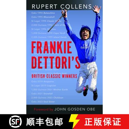【3-4周达】精装 Frankie Dettori's British Classic Winners [9781036104184]