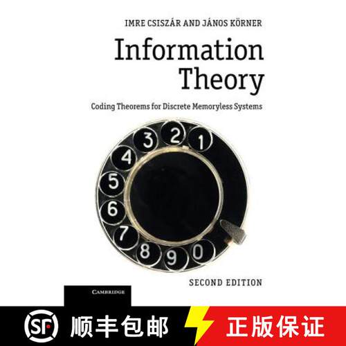 【3-4周达】精装 Information Theory: Coding Theorems for Discrete Memoryless Systems [9780521196819]