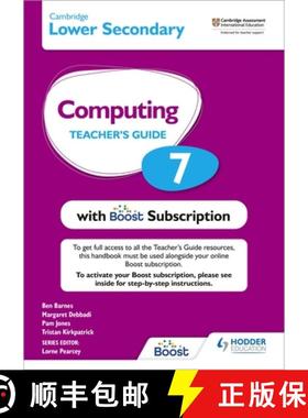 【3-4周达】Cambridge Lower Secondary Computing 7 Teacher's Guide with Boost Subscription: Hodder Educ... [9781398369337]