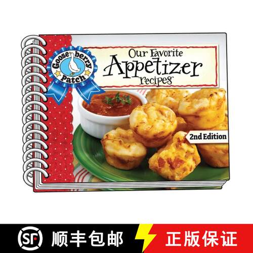 【3-4周达】Our Favorite Appetizer Recipes, Second Edition (2nd Edition) [9781620935873]
