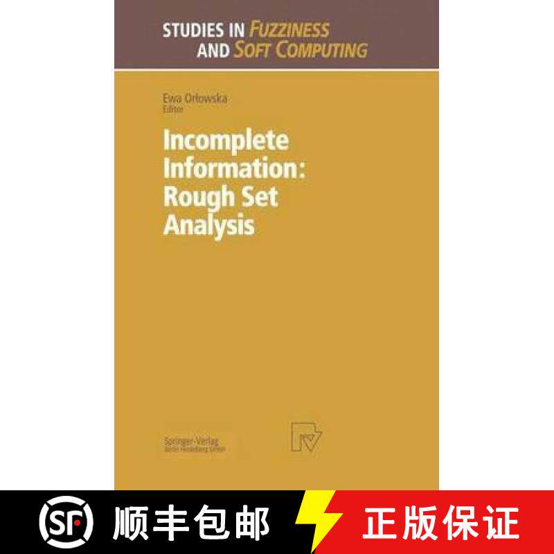 【3-4周达】Incomplete Information: Rough Set Analysis [9783790824575]