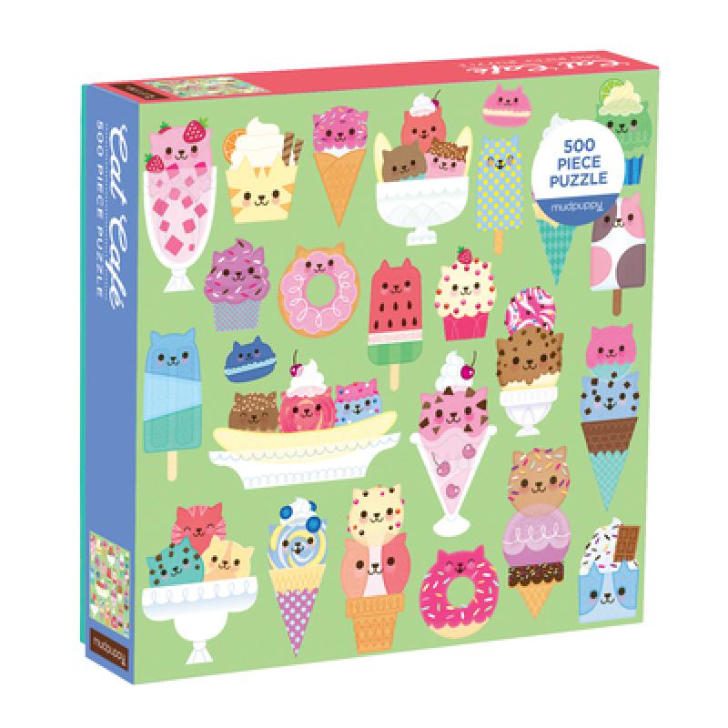 【4周达】Cat Cafe 500 Piece Puzzle [9780735355859]