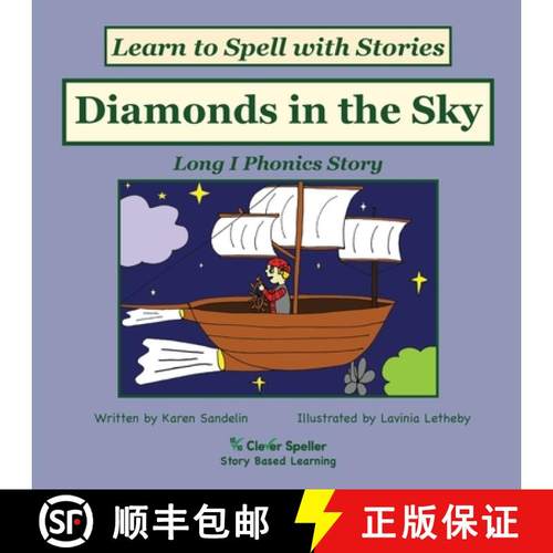 【3-4周达】Diamonds in the Sky: Decodable Sound Phonics Reader for Long I Word Families [9780648310266]