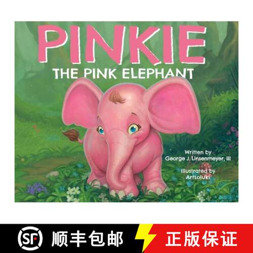 【3-4周达】精装 Pinkie the Pink Elephant [9798901741351]