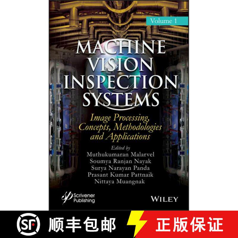 【3-4周达】精装 Machine Vision Inspection Systems - Image Processing, Concepts, Methodologies And App... [9781119681809]