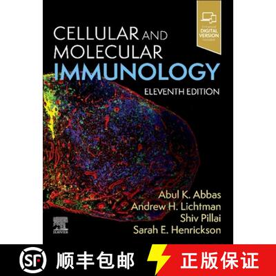 现货 细胞与分子免疫学 11版 Cellular and Molecular Immunology [9780443283581]