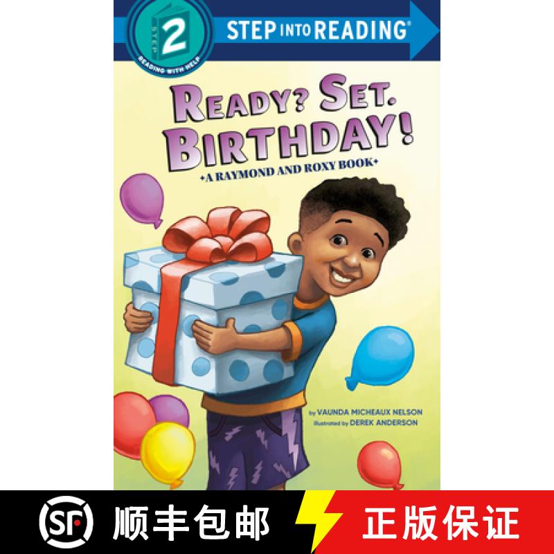 【3-4周达】Ready? Set. Birthday! (Raymond and Roxy) [9780593563724]