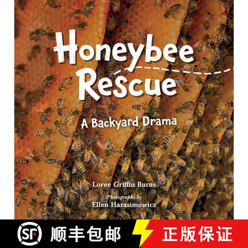 【3-4周达】精装 Honeybee Rescue: A Backyard Drama [9781623542399]