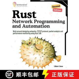 【3-4周达】Rust for Network Programming and Automation, Second Edition: Work around designing network... [9788119177349]