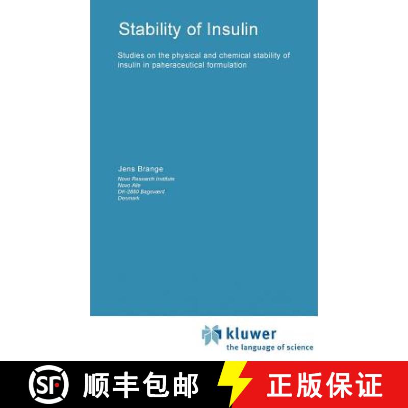 【3-4周达】Stability of Insulin [9780792388746]