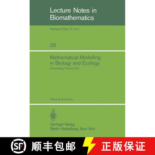 【3-4周达】Mathematical Modelling in Biology and Ecology : Proceedings of a Symposium Held at the CSI... [9783540097358]