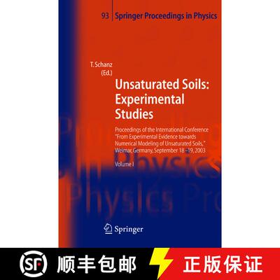 【3-4周达】精装 Unsaturated Soils: Experimental Studies: Proceedings of the International Conference ... [9783540211211]