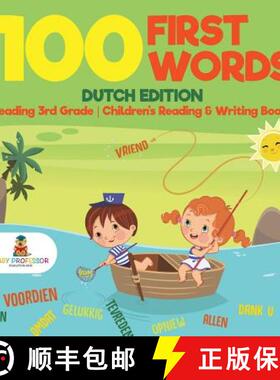 【3-4周达】100 First Words - Dutch Edition - Reading 3rd Grade | Children's Reading & Writing Books [9781541928220]