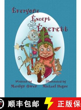 【3-4周达】Everyone Except Everett [9781945136283]