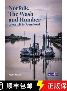 【3-4周达】Norfolk, The Wash and Humber: Lowestoft to Spurn Head [9781786791474]