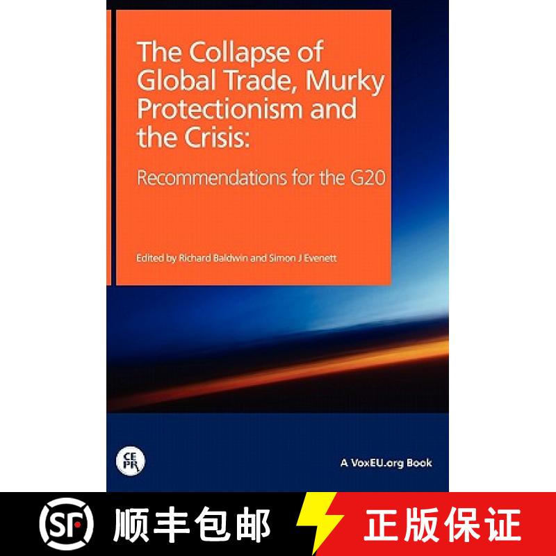 【2-3周达】The Collapse of Global Trade, Murky Protectionism, and the Crisis : Recommendations for th... [9781907142239]