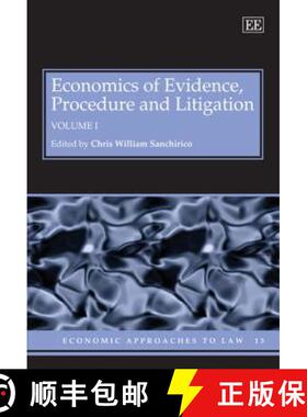 【3-4周达】Economics of Evidence, Procedure and Litigation [9781845429393]