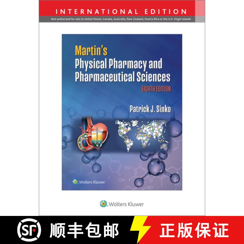 【2-3周达】Martin's Physical Pharmacy and Pharmaceutical Sciences [9781975174859]