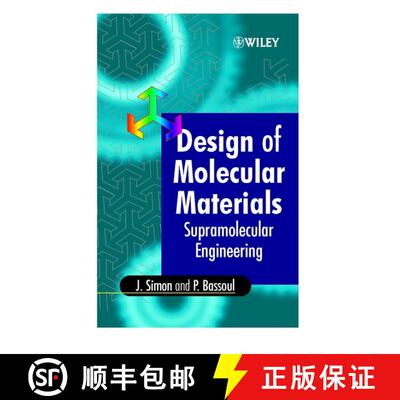【3-4周达】精装 Design Of Molecular Materials - Supramolecular Engineering [Wiley材料科学] [9780471973713]