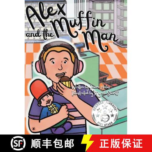 【3-4周达】精装 Alex and the Muffin Man [9798985356229]