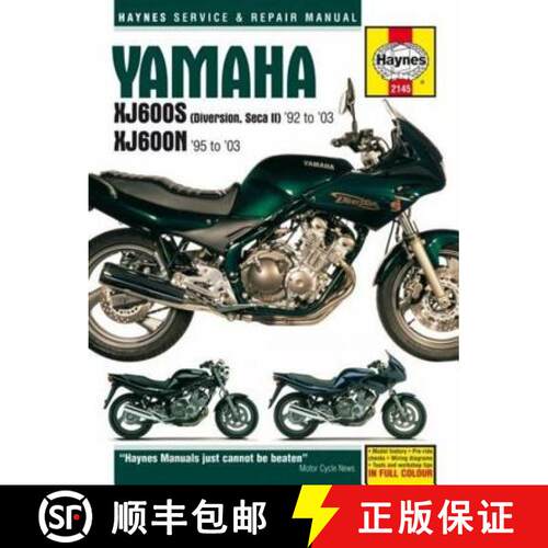 【3-4周达】Yamaha XJ600S (Diversion, Seca II) & XJ600N Fours (92 - 03) Haynes Repair Manual: 92-03 [9781785210488]