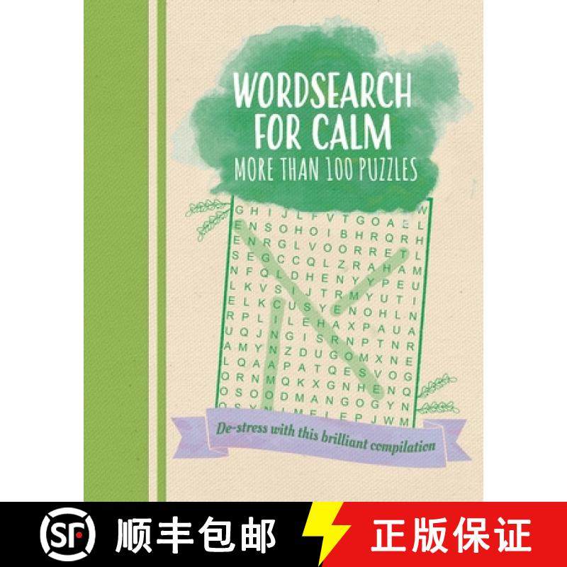 预订 Wordsearch for Calm: De-Stress with This Brilliant Compilation of More Than 100 Puzzles [9781398820081]