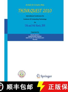【3-4周达】Thinkquest 2010: Proceedings of the First International Conference on Contours of Computin... [9788184899887]