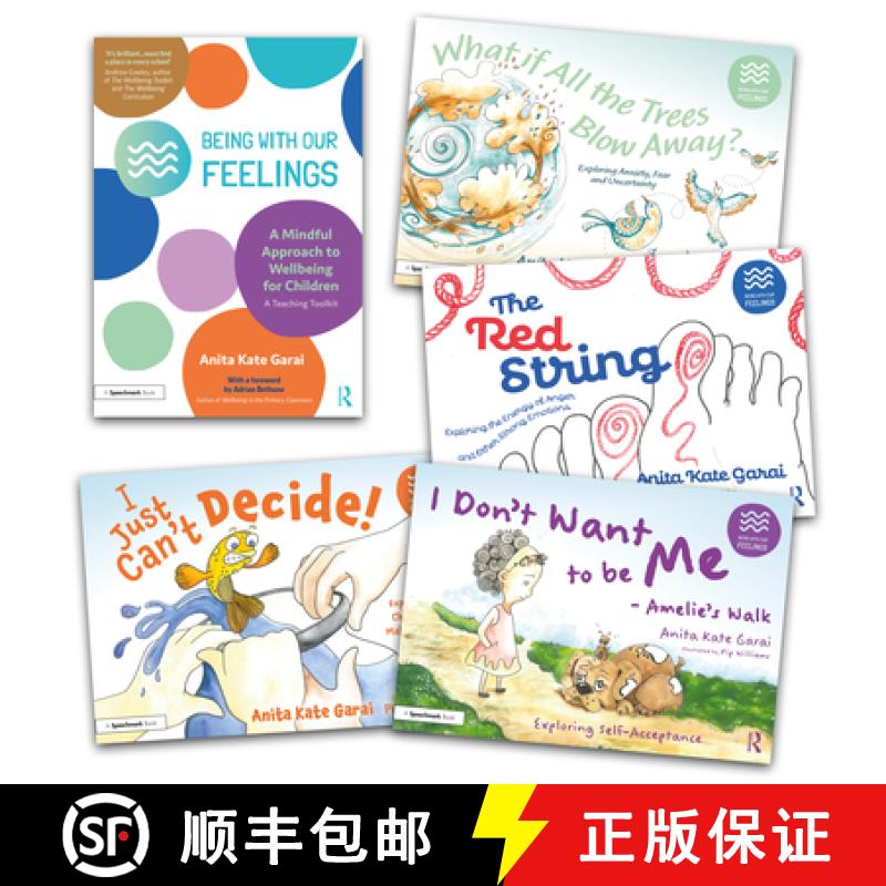 【3-4周达】Being With Our Feelings: Guidebook and Four Storybooks Set [9780367772314]