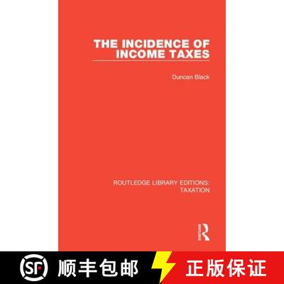 【3-4周达】精装 INCIDENCE OF INCOME TAXES (RLE TAXA [9780815349655]