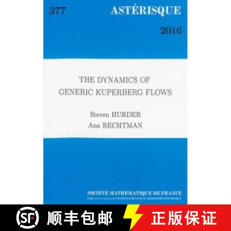 预订 The dynamics of generic Kuperberg ﬂows 法国数学学会 [9782856298312]