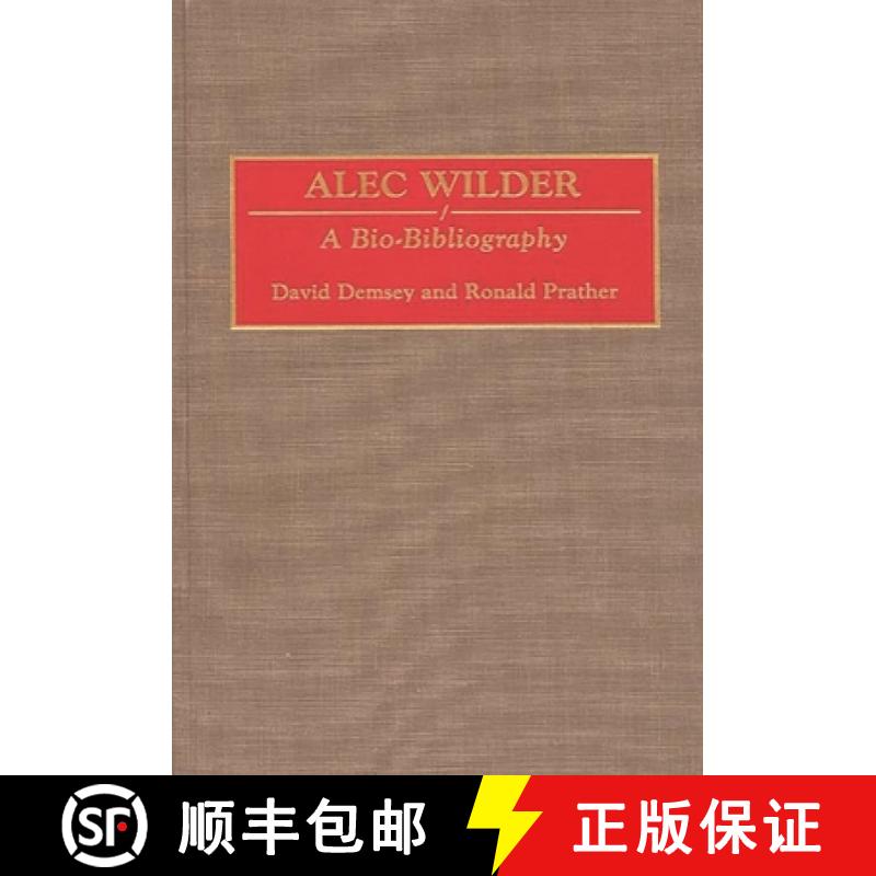 【4周达】Alec Wilder: A Bio-Bibliography [9780313278204]
