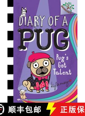 预订 Pug's Got Talent: A Branches Book (Diary of a Pug #4) (Library Edition): Volume 4 [9781338530131]